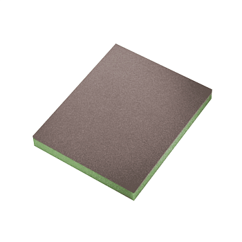 Губка 7983 абразивная 2-сторон. siasponge flex, 98*120*13 мм, ЗЕЛЕНАЯ Р500-600 superfine